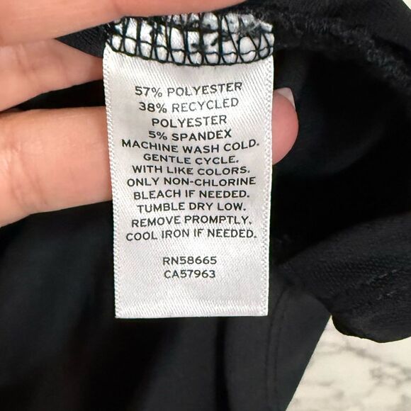 NEW Nordstrom Open Edit Black Cowl Neck Dolman Sleeve Cocktail Dress L - Picture 7 of 9